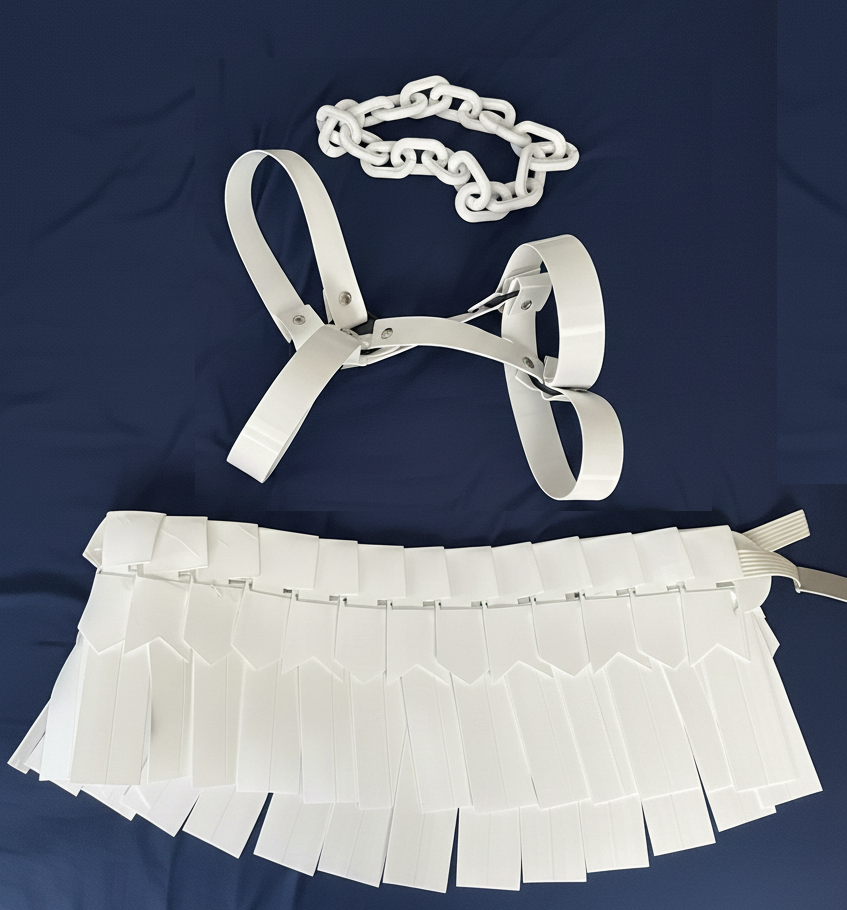 Roman Gladiator mini-skirt 3D Printed