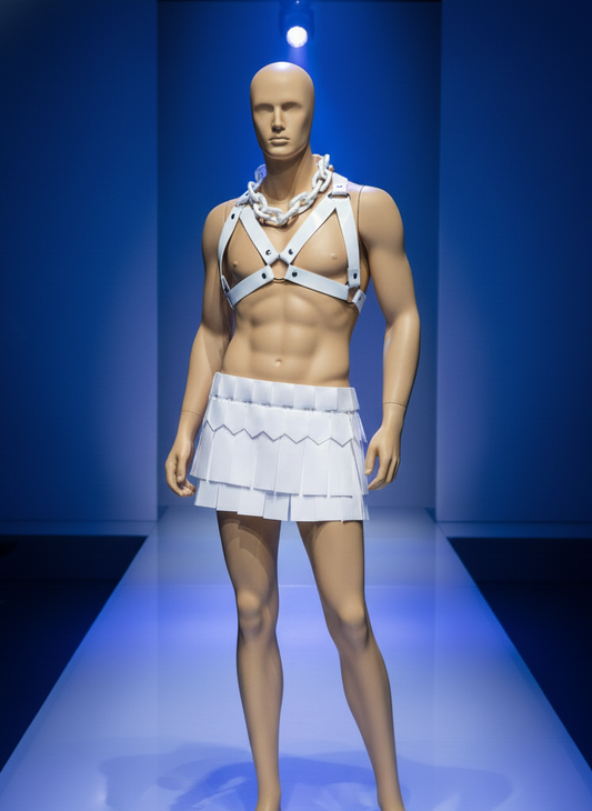 Roman Gladiator mini-skirt 3D Printed